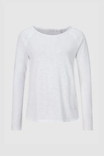 Load image into Gallery viewer, Rich And Royal - Organic Heavy Jersey Long Sleeve T-Shirt - White
