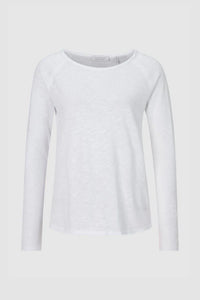 Rich And Royal - Organic Heavy Jersey Longsleeve Top - White