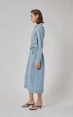 Load image into Gallery viewer, Dricoper - Naia Sunbleach Dress
