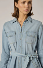 Load image into Gallery viewer, Dricoper - Naia Sunbleach Dress
