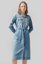 Load image into Gallery viewer, Dricoper - Naia Sunbleach Dress - Sunbleach
