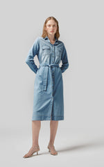 Load image into Gallery viewer, Dricoper - Naia Sunbleach Dress - Sunbleach
