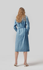 Load image into Gallery viewer, Dricoper - Naia Sunbleach Dress - Sunbleach
