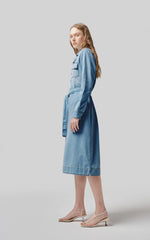 Load image into Gallery viewer, Dricoper - Naia Sunbleach Dress - Sunbleach
