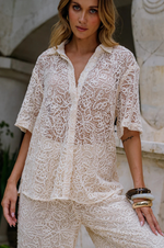 Load image into Gallery viewer, Nassaya - Chloe Shirt - Cream
