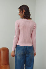 Load image into Gallery viewer, Noella - Laliah Knit Cardigan - Baby Pink
