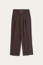 Load image into Gallery viewer, Noella - Darryl High Waist Pants - Chocolate
