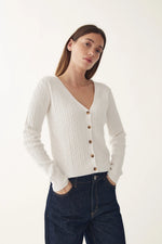 Load image into Gallery viewer, Noella - Laliah Knit Cardigan - Ivory

