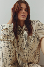 Load image into Gallery viewer, Noella - Lirinnah Shirt - Dolly Ivory

