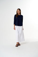 Load image into Gallery viewer, Cloth Paper Scissors - Raglan On Repeat Raglan - Parisian Navy
