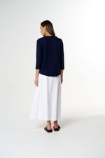 Load image into Gallery viewer, Cloth Paper Scissors - Raglan On Repeat Raglan - Parisian Navy
