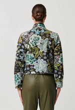 Load image into Gallery viewer, Once Was - Rylie Reversible Placement Print Ponte &amp; Faux Fur Jacket - Dahlia Fields
