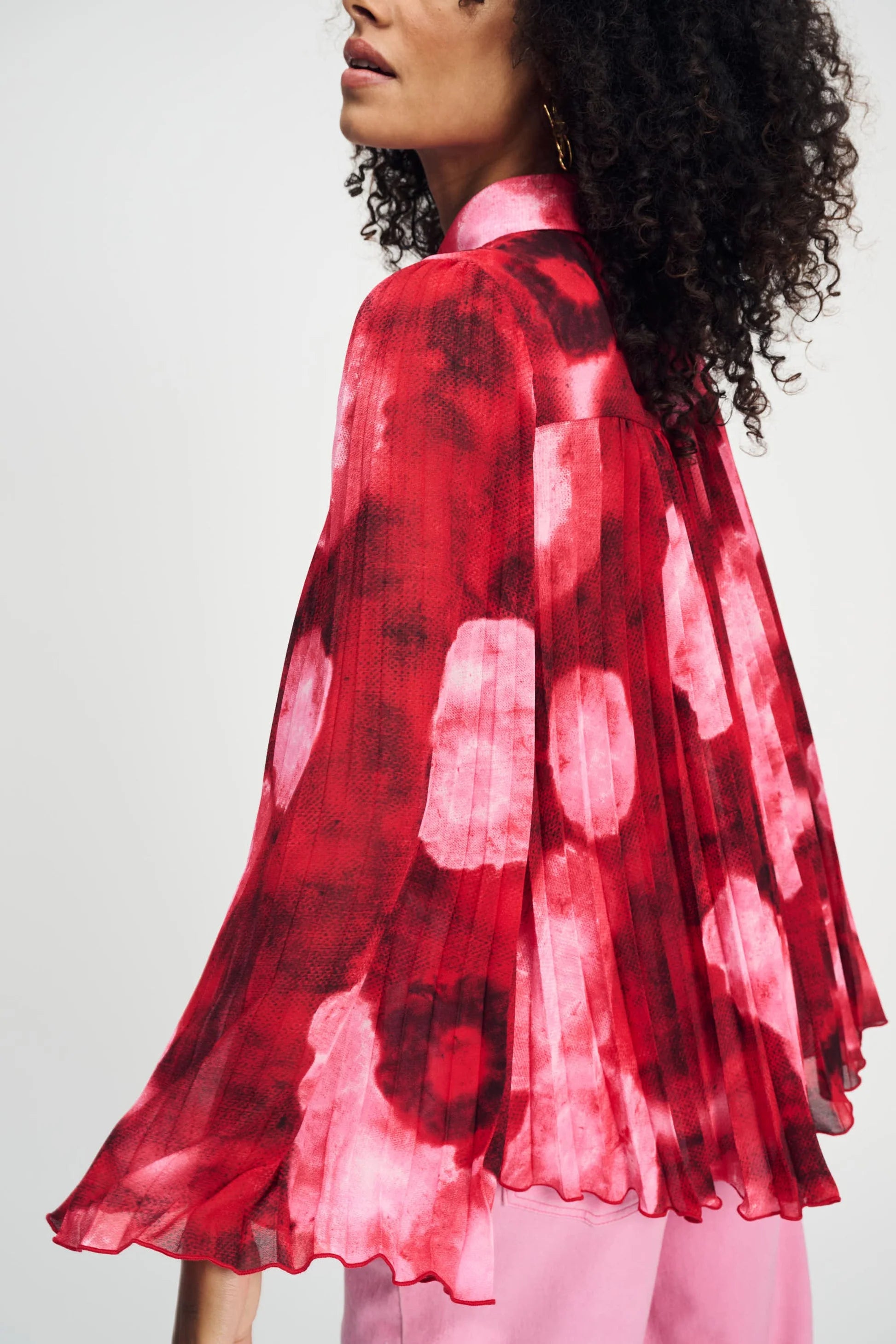 Pom Amsterdam - Summer Bliss Red Blouse