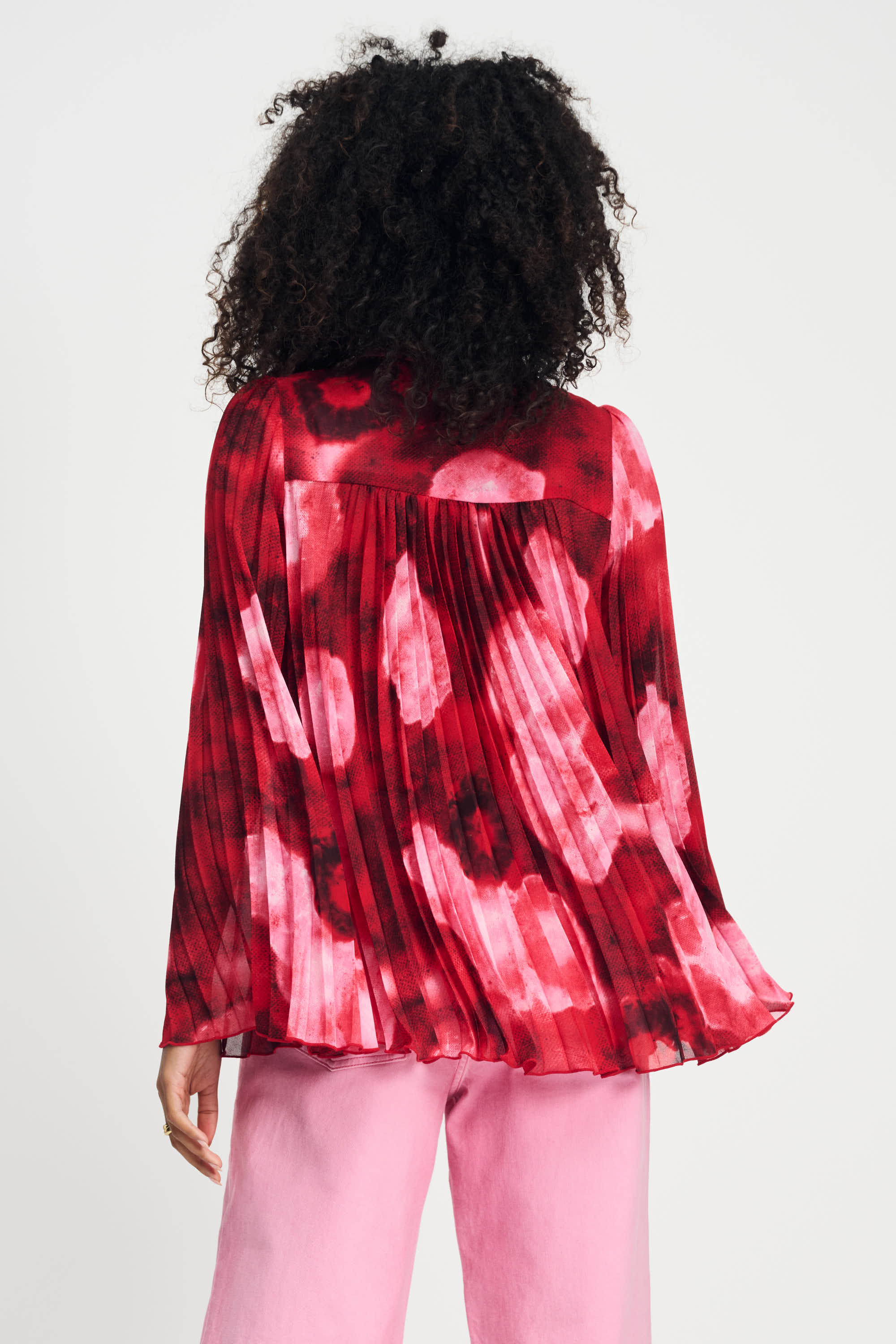 Pom Amsterdam - Summer Bliss Red Blouse
