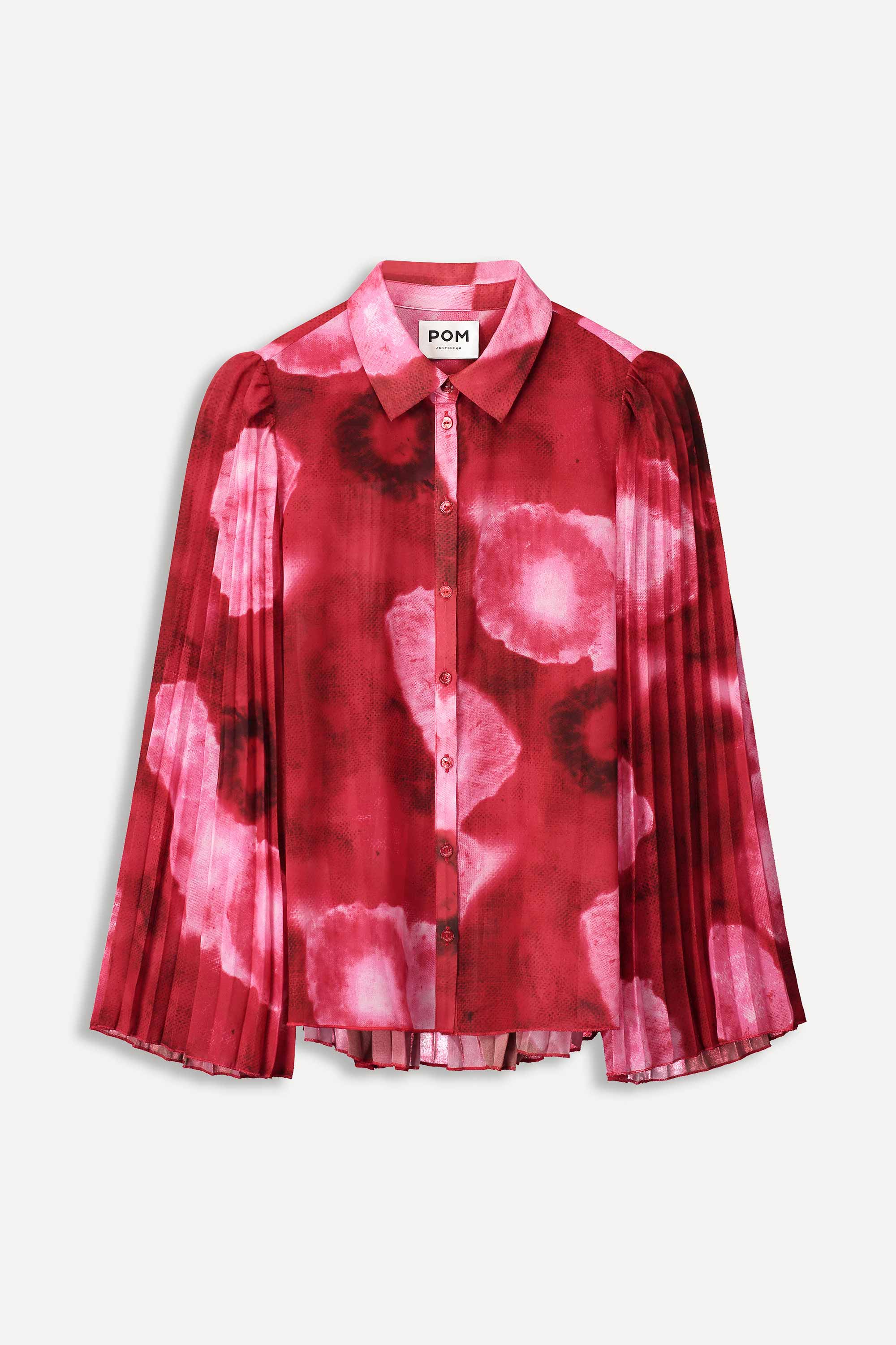Pom Amsterdam - Summer Bliss Red Blouse