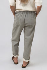 Load image into Gallery viewer, La Gemme - Paco Stripe Pant - Chocolate Stripe
