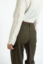 Load image into Gallery viewer, Coster Copenhagen - Petra Fit Classic Pants - Hunter Green
