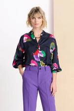 Load image into Gallery viewer, Pom Amsterdam - Violets Blouse
