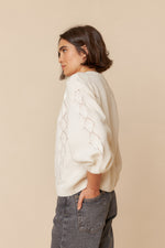 Load image into Gallery viewer, Indi And Cold - Fantasy Knit Cardi - Blanco 148
