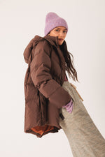 Load image into Gallery viewer, Indi And cold - Mauve Beanie 701
