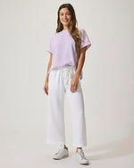 Load image into Gallery viewer, Splendid - Angie Crop Wide Leg - White
