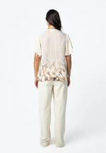 Load image into Gallery viewer, Coster Copenhagen - Ruffle Top - Floral Boarder Print
