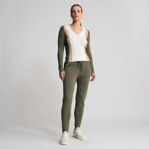 Raw By Raw - Base Layer Stretch Knit Pant - Fern