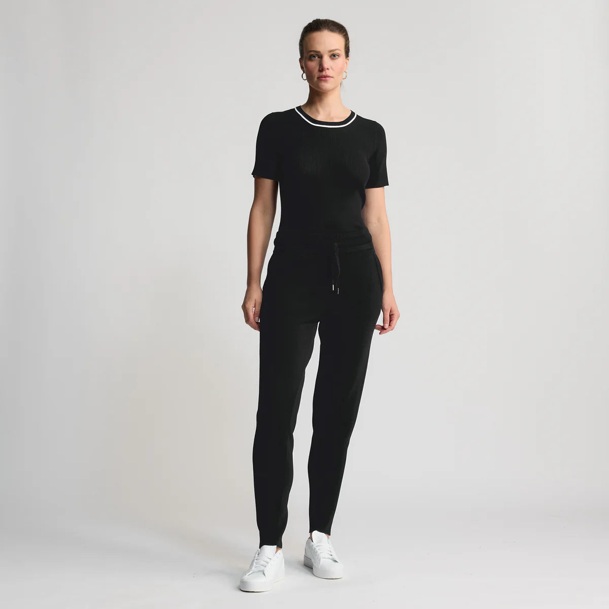 Raw By Raw - Base Layer Stretch Knit Pant - Jet Black
