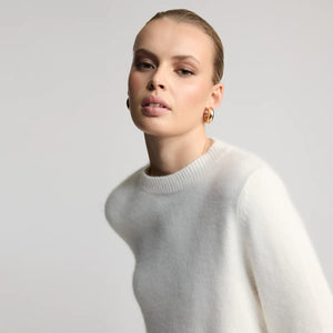Raw By Raw - Chloe Short Sleeve Crew Neck Top - Mink