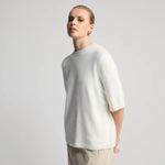 Load image into Gallery viewer, Raw By Raw - Chloe Short Sleeve Crew Neck Top - Mink
