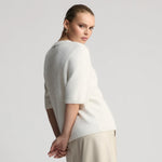 Load image into Gallery viewer, Raw By Raw - Chloe Short Sleeve Crew Neck Top - Mink
