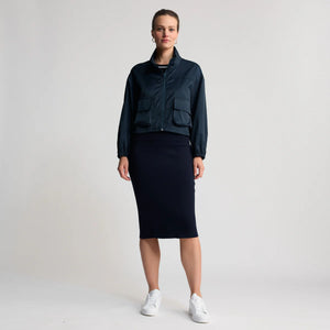 Raw By Raw - Simmi Cropped Windbreaker - British Navy