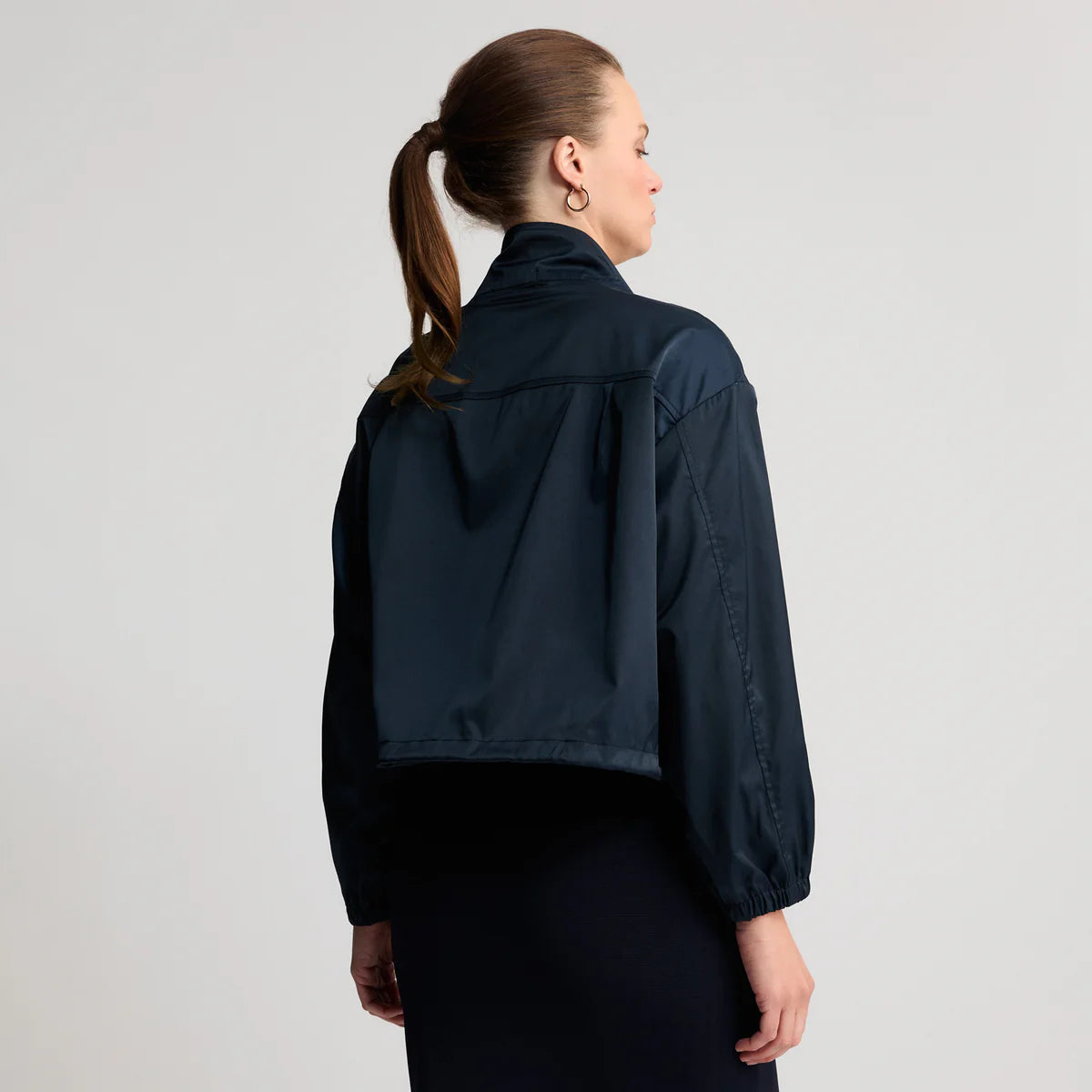 Raw By Raw - Simmi Cropped Windbreaker - British Navy