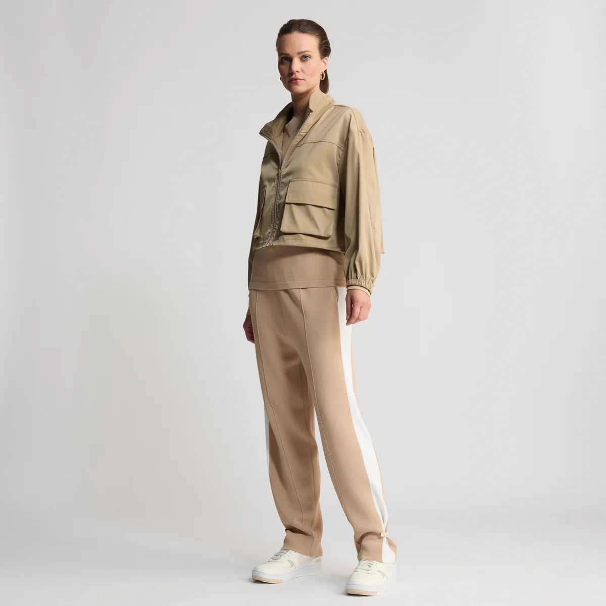 Raw By Raw - Simmi Cropped Windbreaker - Butterscotch