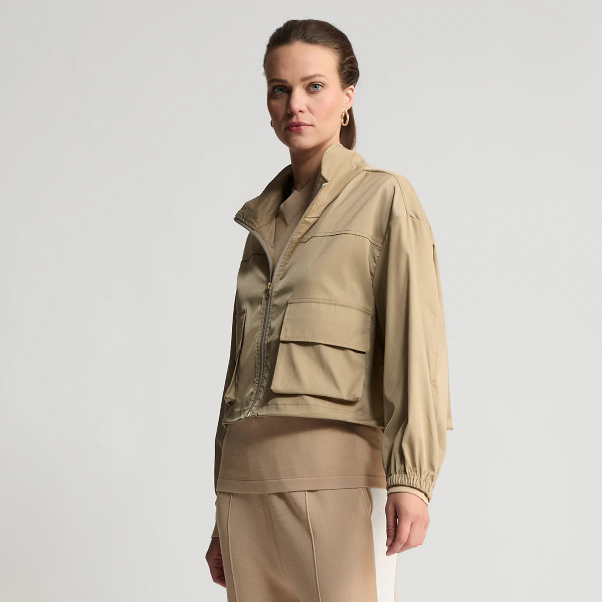 Raw By Raw - Simmi Cropped Windbreaker - Butterscotch