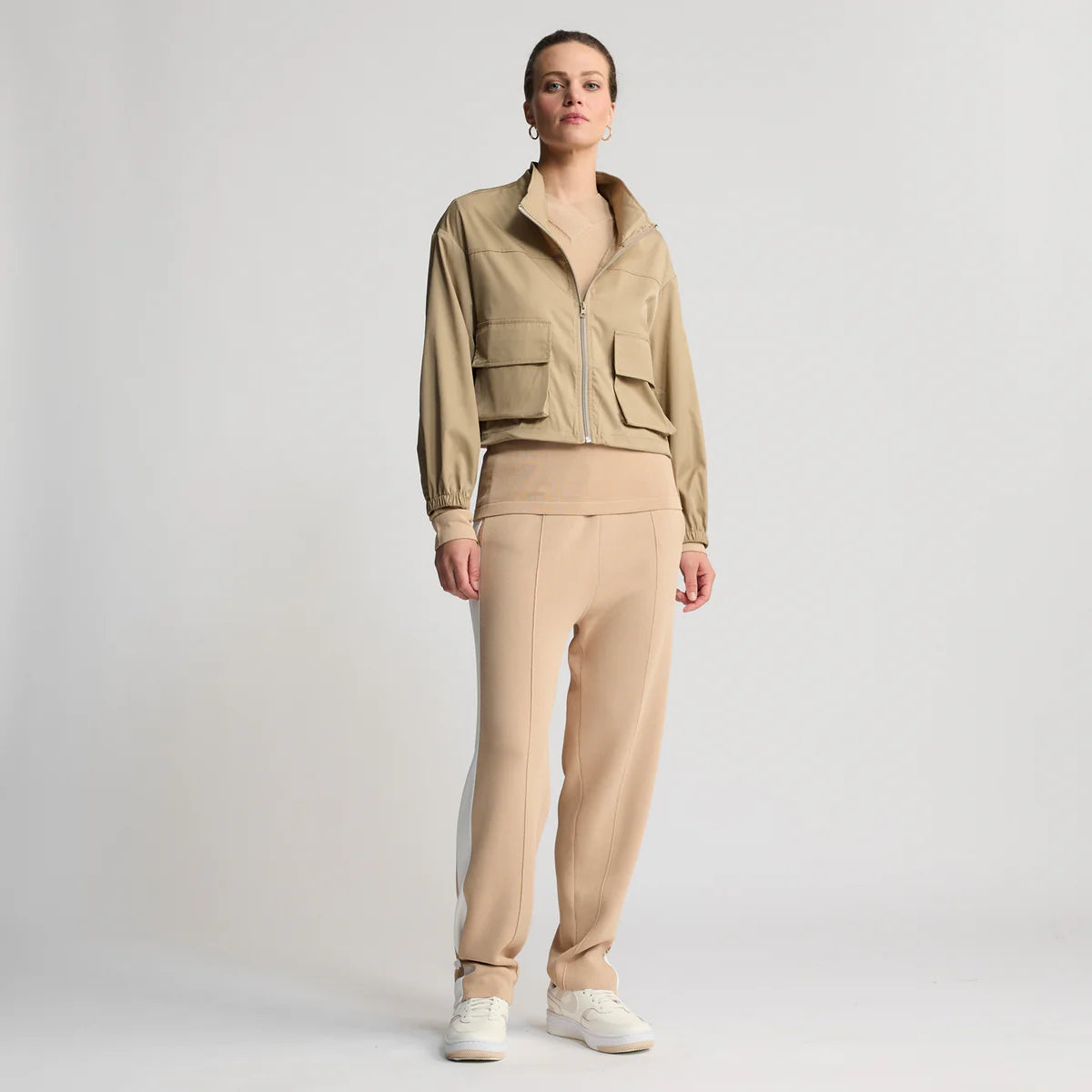 Raw By Raw - Simmi Cropped Windbreaker - Butterscotch