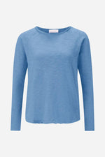 Load image into Gallery viewer, Rich And Royal - Organic Heavy Jersey Tee - Vintage Blue
