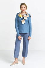 Load image into Gallery viewer, Rich And Royal - Organic Heavy Jersey Tee - Vintage Blue
