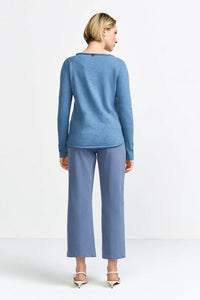 Rich And Royal - Organic Heavy Jersey Tee - Vintage Blue