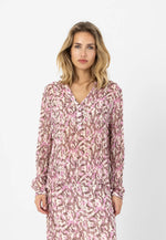 Load image into Gallery viewer, Coster Copenhagen - Shirt In Pink Dreamscape Print
