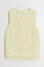 Load image into Gallery viewer, Indi And Cold - Lace Combined T-Shirt  - Aloe 351
