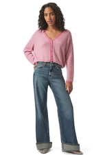 Load image into Gallery viewer, Splendid - Bri Striped Cardigan - Chateau Rose Stripe

