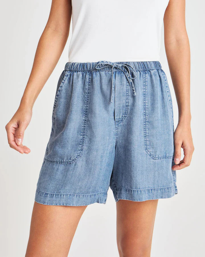 Splendid - Angie Indigo Short