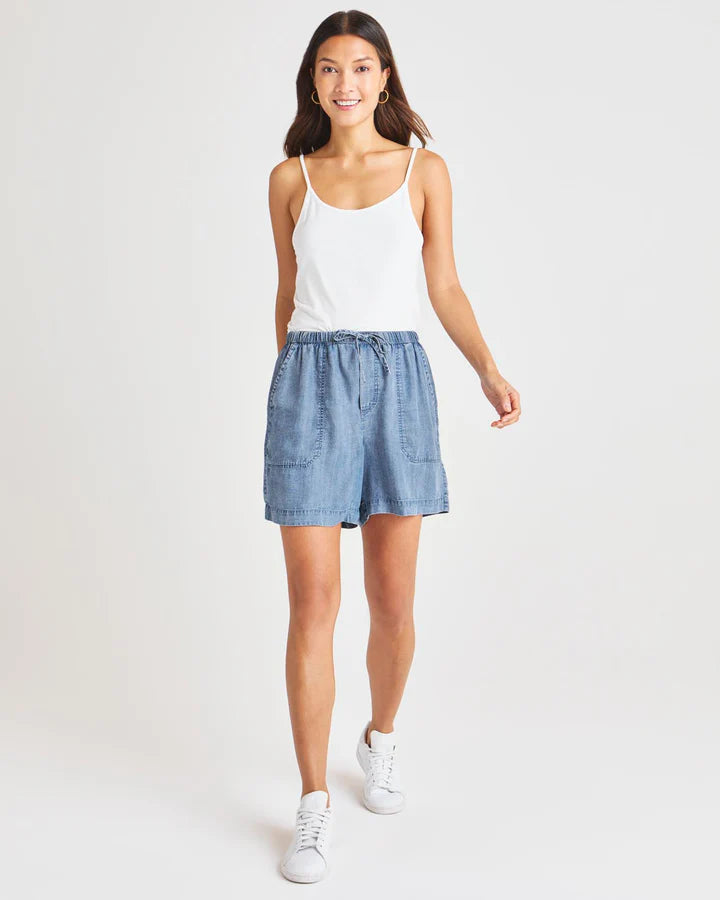 Splendid - Angie Indigo Short