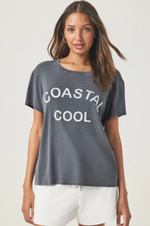 Load image into Gallery viewer, Splendid - Boxy Graphic Tee - Coastal Cool
