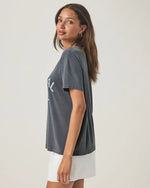 Load image into Gallery viewer, Splendid - Boxy Graphic Tee - Coastal Cool
