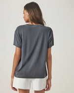 Load image into Gallery viewer, Splendid - Boxy Graphic Tee - Coastal Cool
