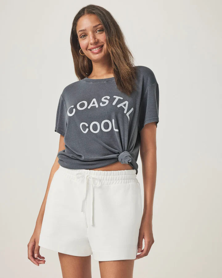 Splendid - Boxy Graphic Tee - Coastal Cool