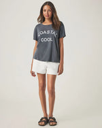 Load image into Gallery viewer, Splendid - Boxy Graphic Tee - Coastal Cool
