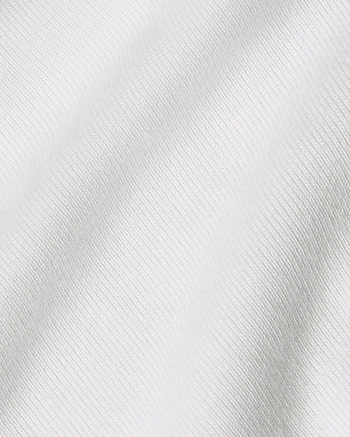 Splendid - Faye 1X1 V Neck Tee - White